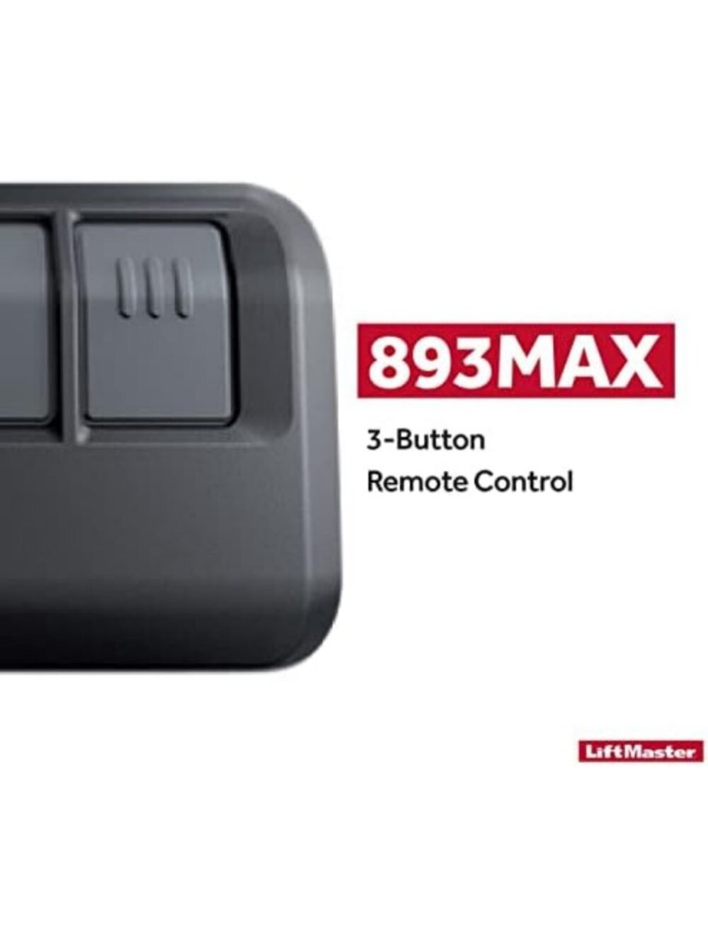 3-Pack Wireless Gate Remote Control - Security+ 2.0, 3-Button Design - Picture 2 of 7